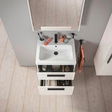 DURAVIT D-Code 2.0 Waschtischunterbau wandhängend 584 mm mit Soft-Close