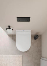 DURAVIT Wand-WC Starck 3 Compact, 485 mm Tiefspüler, Durafix, weiß