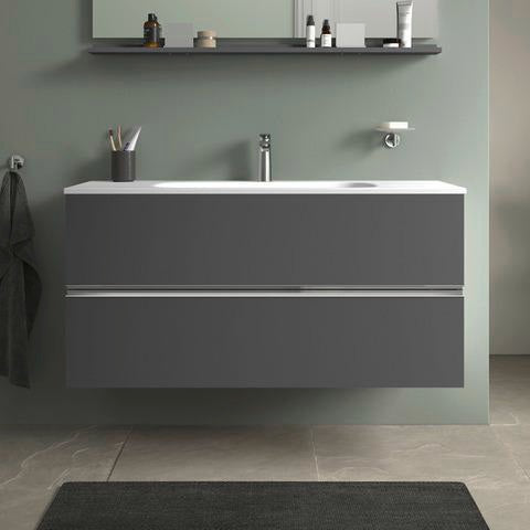 DURAVIT Sivida Waschtischunterbau 1210 mm Eiche mit 2 Schubkästen und Soft-Close