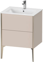 taupe matt / Spanplatte / Ausz.champagner