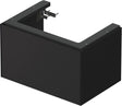 DURAVIT White Tulip Waschtischunterbau 684 mm – 1 Auszug, Tip-On, LED-Innenbeleuchtung, graphit seidenmatt