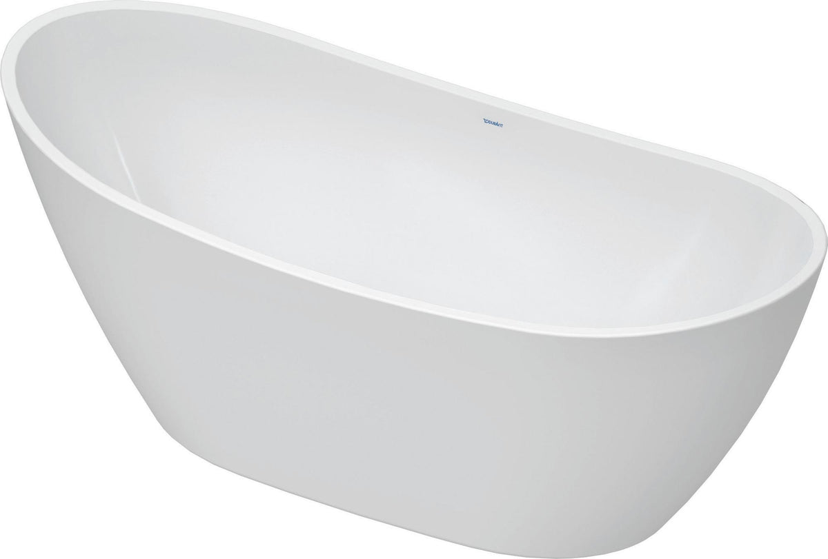 DURAVIT DuraVato Freistehbadewanne oval weiß Acryl 1700x710x690 mm mit Überlauf