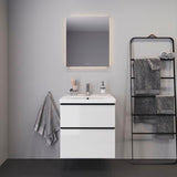 DURAVIT Licht & Spiegel Wandspiegel 1200x700 mm mit Heizung, LED und Sensorschalter – Weiß