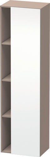 DURAVIT DuraStyle Hochschrank 360x500x1800mm, 1 Tür links, weiß matt – Wandhängend mit Soft-Close