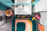 DURAVIT D-Neo Einhebel-Waschtischmischer mit Zugstange, Chrom – 109 mm Ausladung