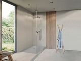 DURAVIT Sustano Duschwanne 1700x900x30 mm Mineralguss Cream Matt – Rechteckig, Bodenbündig