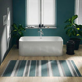 Duravit D-Neo Einhebel-Wannenmischer bodenstehend mit Keramikmischsystem in Chrom