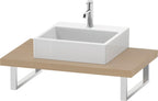 Eiche / Spanplatte / Konsole variabel L-Cube 1 Ausschn.,45 xvarx550,Mediterrane Eiche
