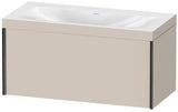 Duravit Waschtischunterbauset XVIU 1000x480mm Eiche Massiv s-matt mit Viu Waschtisch