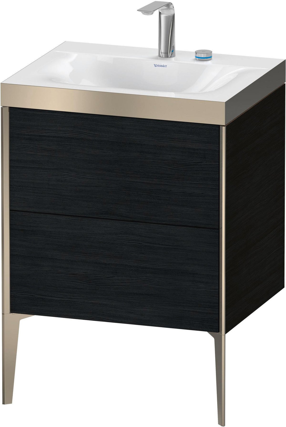 DURAVIT XViu c-bonded Set bodenstehend 480x600x610mm, 2 Auszüge, Eiche
