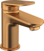 DURAVIT Wave Einhebel-Waschtischmischer S ohne Zugstange, Bronze Gebürstet, Keramikmischsystem