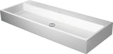 DURAVIT Vero Air Waschtisch 1200 mm, mit Hahnlochbank, ohne Überlauf, geschliffen, weiß