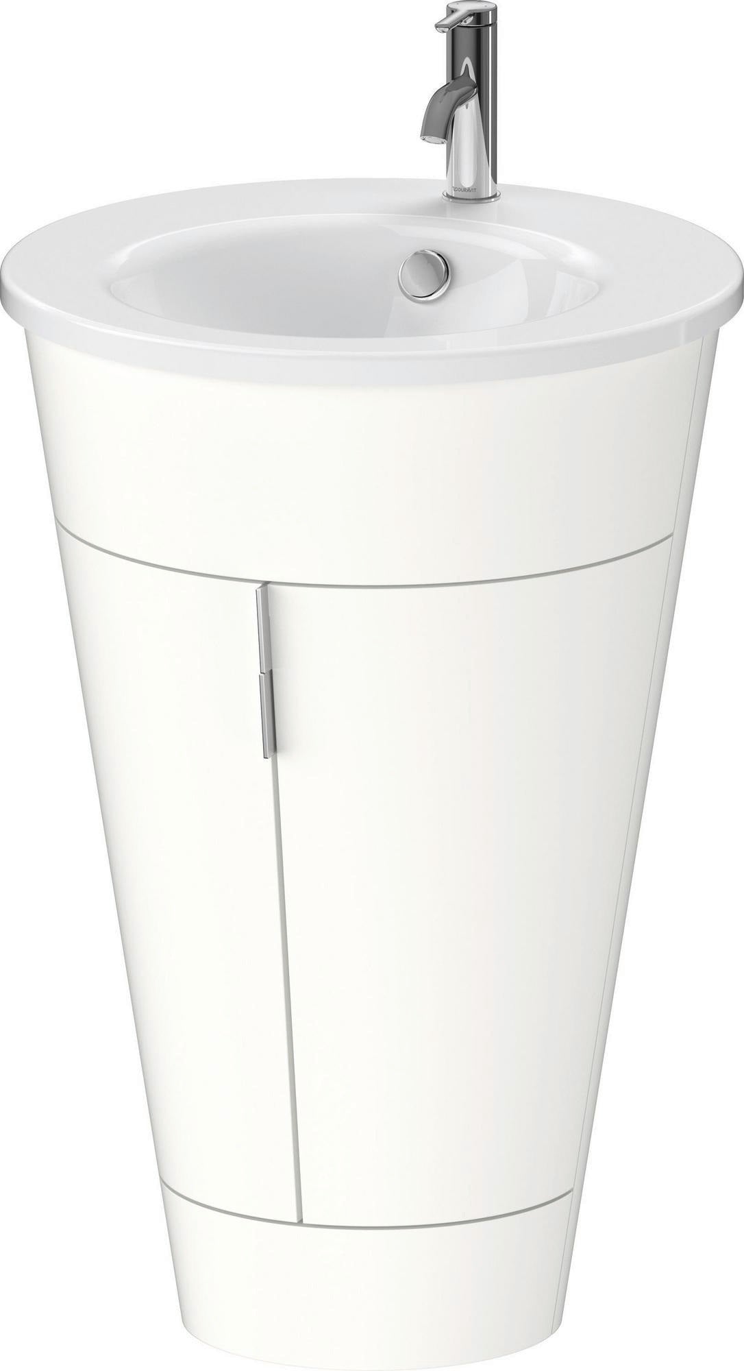 DURAVIT Waschtischunterbau Starck 1 bodenstehend 560 mm amerikanisch nussbaum, 2 Türen
