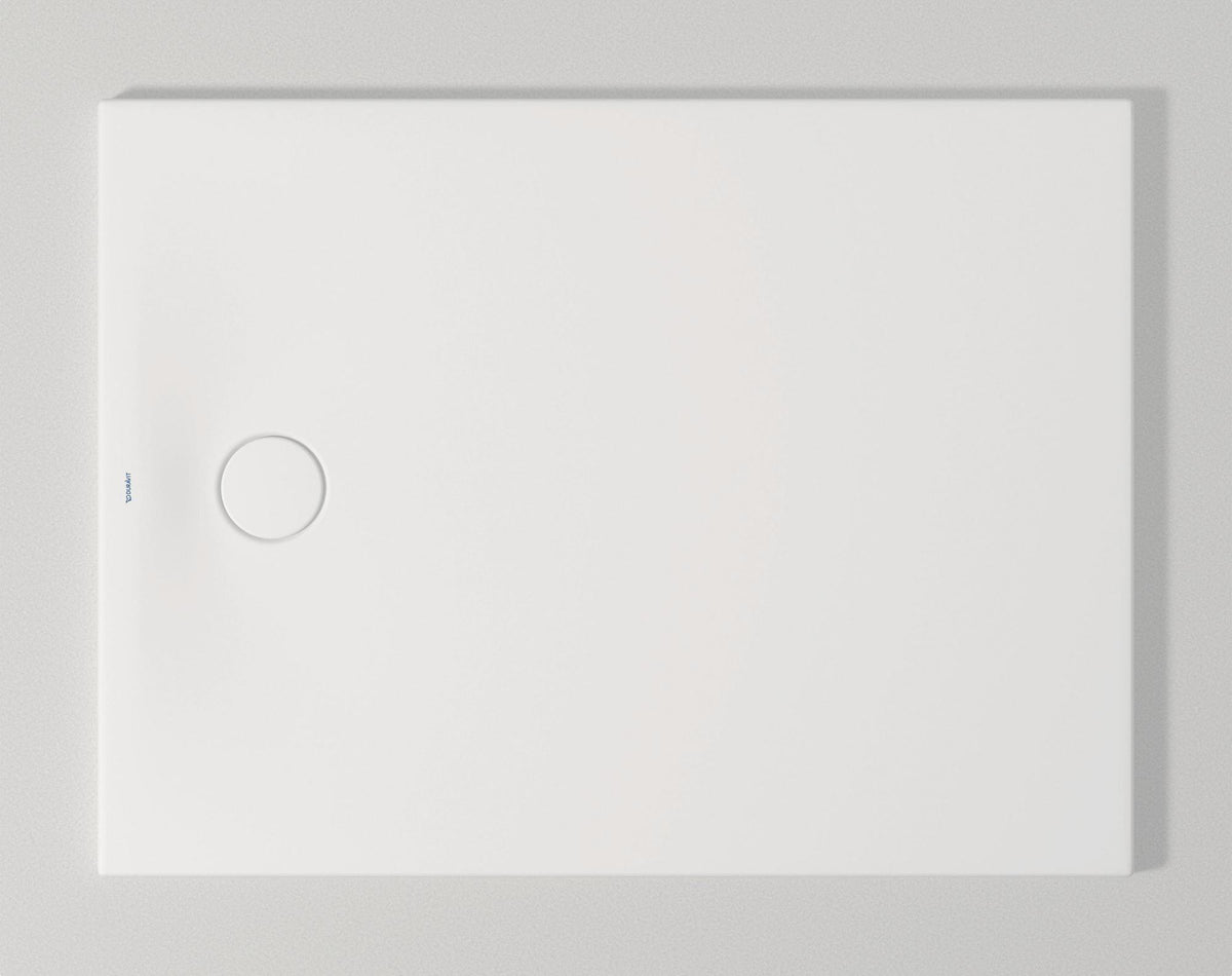 DURAVIT Tempano Duschwanne 900x750x40 mm Weiß mit Antislip – rechteckig, flacher Einbau