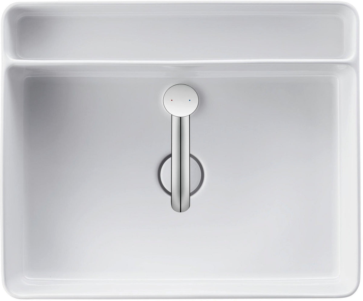 DURAVIT White Tulip Einhebel-Waschtischmischer L Chrom ohne Zugstange, 140 mm Ausladung