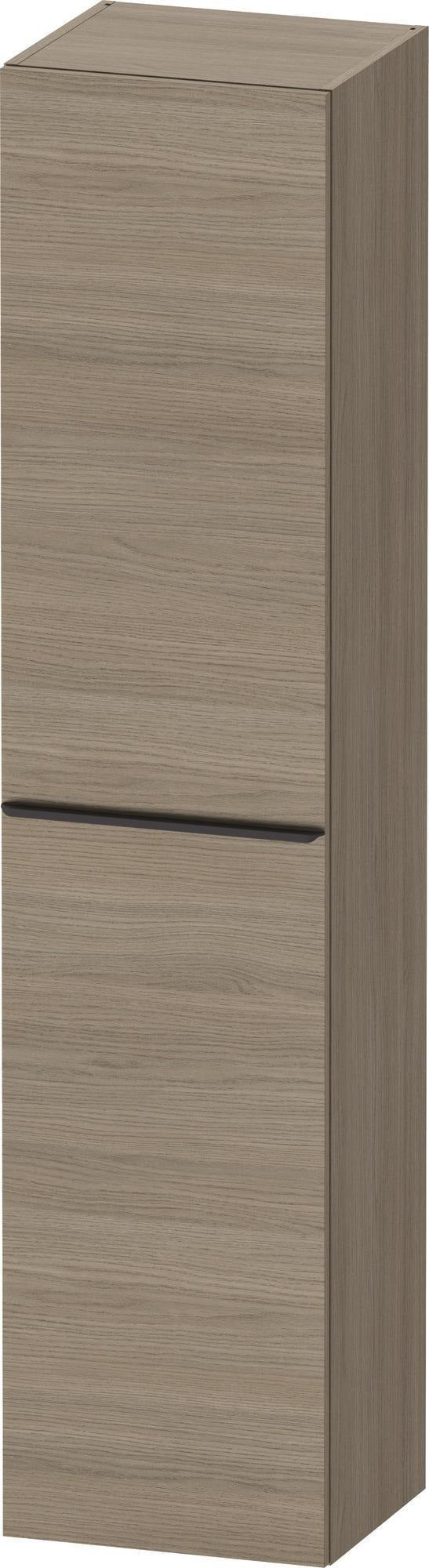DURAVIT D-Neo Hochschrank 400x360x1760 mm Eiche Terra Matt 1 Tür Anschlag links