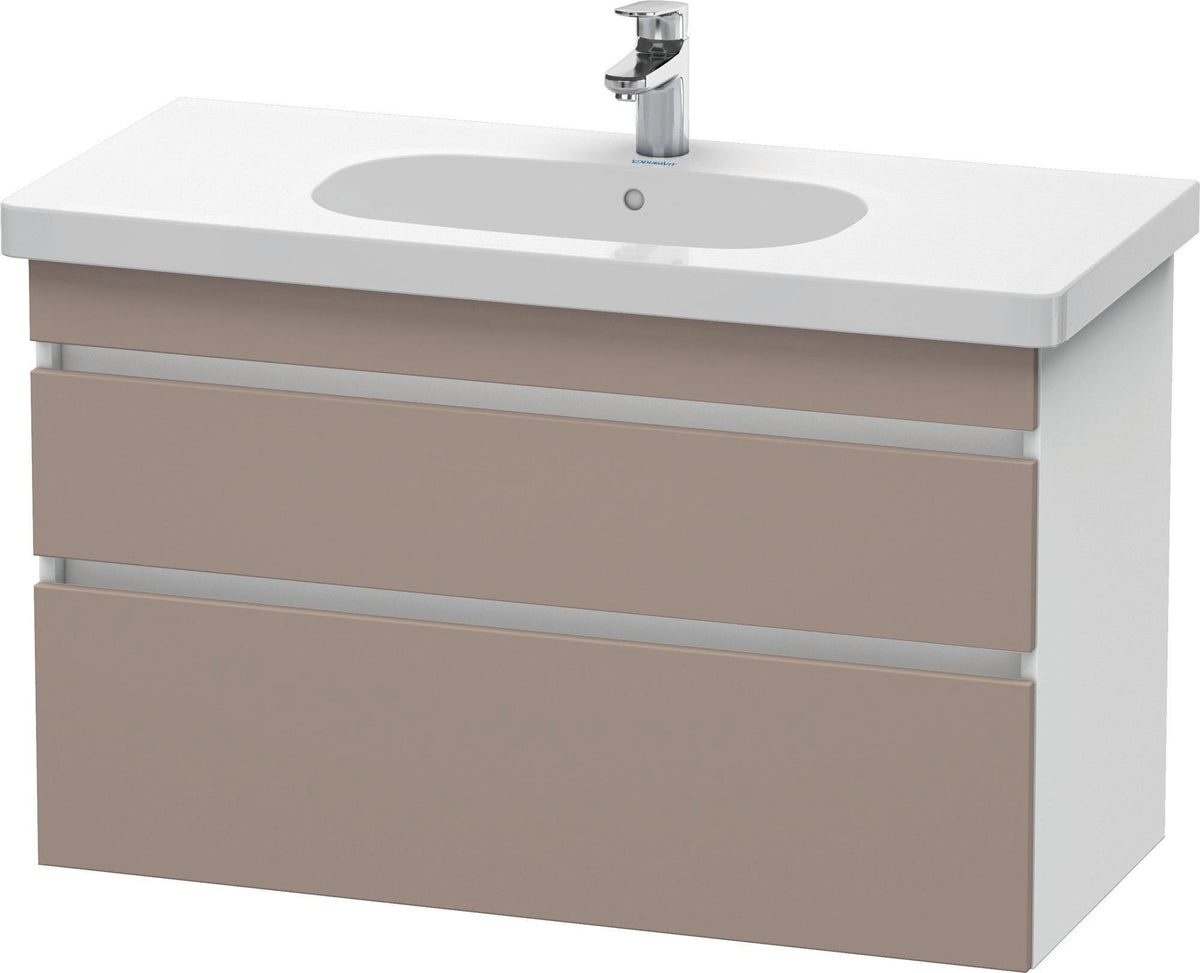 DURAVIT DuraStyle Waschtischunterbau 1000 mm wandhängend, 2 Schubkästen, weiß matt