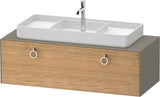 DURAVIT White Tulip Konsolen-Waschtischunterbau wandhängend 1300 mm Weiß Seidenmatt, 1 Auszug