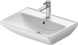 Duravit D-Neo Waschtisch 550 mm weiß mit Überlauf und WonderGliss