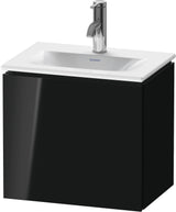 Duravit L-Cube Waschtischunterbau 440 mm, 1 Tür links, weiß matt – Wandhängend