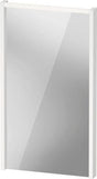 DURAVIT D-Code 2.0 Spiegel mit LED-Beleuchtung, 400 x 700 x 48 mm, Weiß Matt