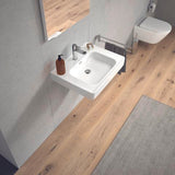 DURAVIT Waschtisch Soleil by Starck 600 mm Weiß mit Überlauf und Hahnlochbank