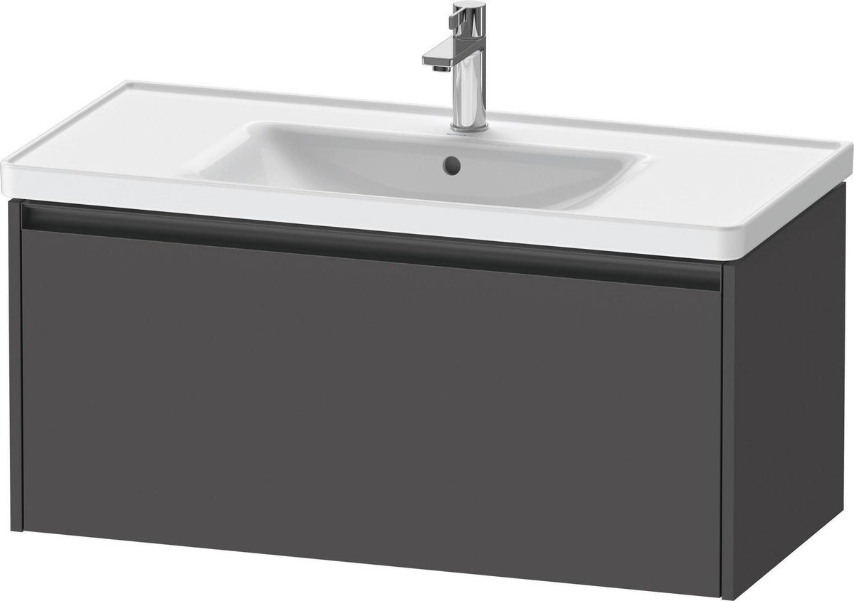 DURAVIT Ketho.2 Waschtischunterbau 984 mm betongrau matt mit Auszug