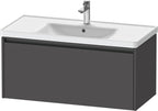 graphit matt / 1 Auszug / Waschtischunterbau
