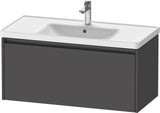 DURAVIT Ketho.2 Waschtischunterbau 984 mm betongrau matt mit Auszug