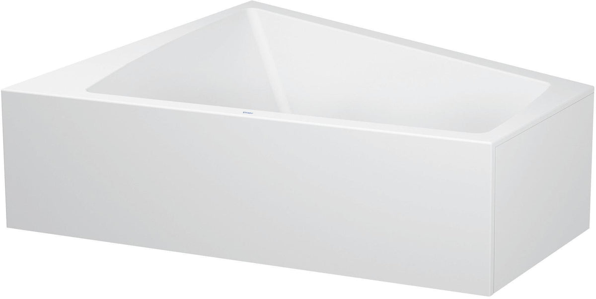 DURAVIT Paiova Badewanne 1800x1400 mm Einbau mit Acrylverkleidung, Rückenschräge links, Weiß
