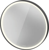 DURAVIT L-Cube LED-Spiegel 700 mm rund mit Sensor, Dimmfunktion und Spiegelheizung