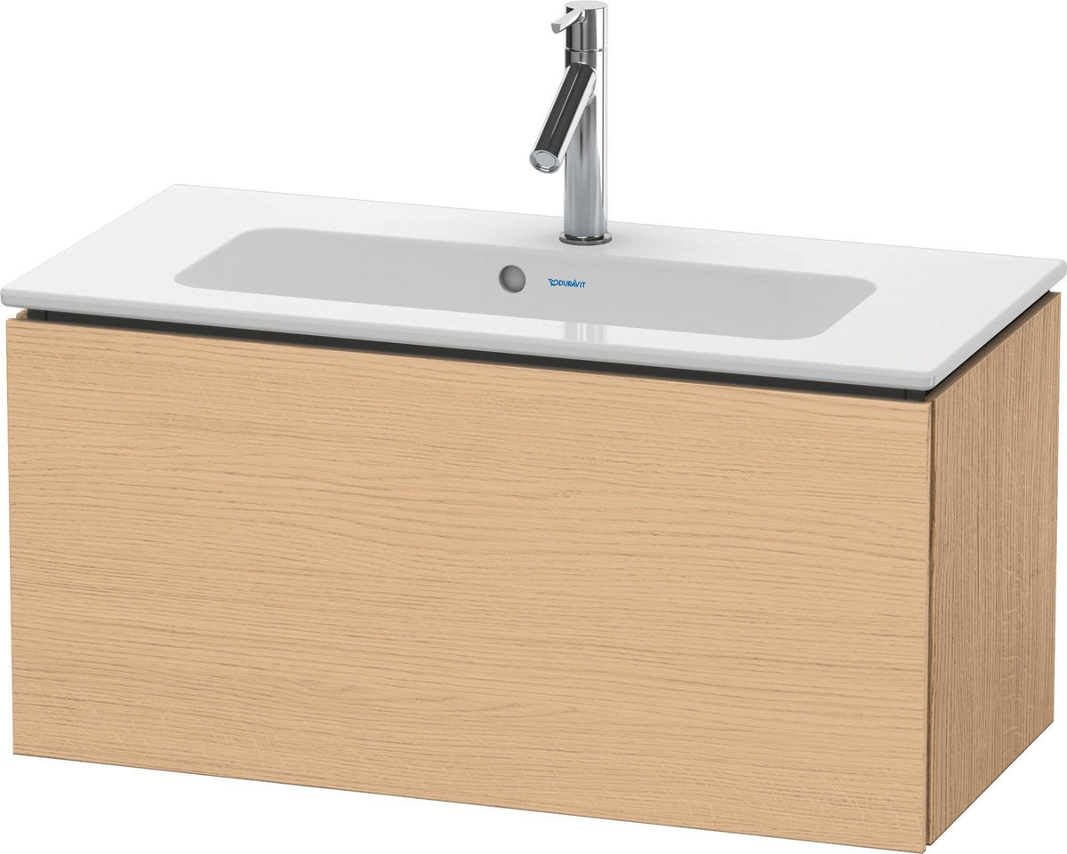 Duravit L-Cube Waschtischunterbau 820 mm Weiß Matt mit 1 Auszug und Tip-On-Technik
