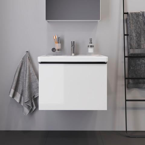 Duravit Spiegelschrank Licht & Spiegel 760 mm mit LED-Beleuchtung, Anschlag links