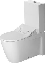 DURAVIT Stand-WC Kombi Starck 2, 725 mm, weiß – für SensoWash Dusch-WC