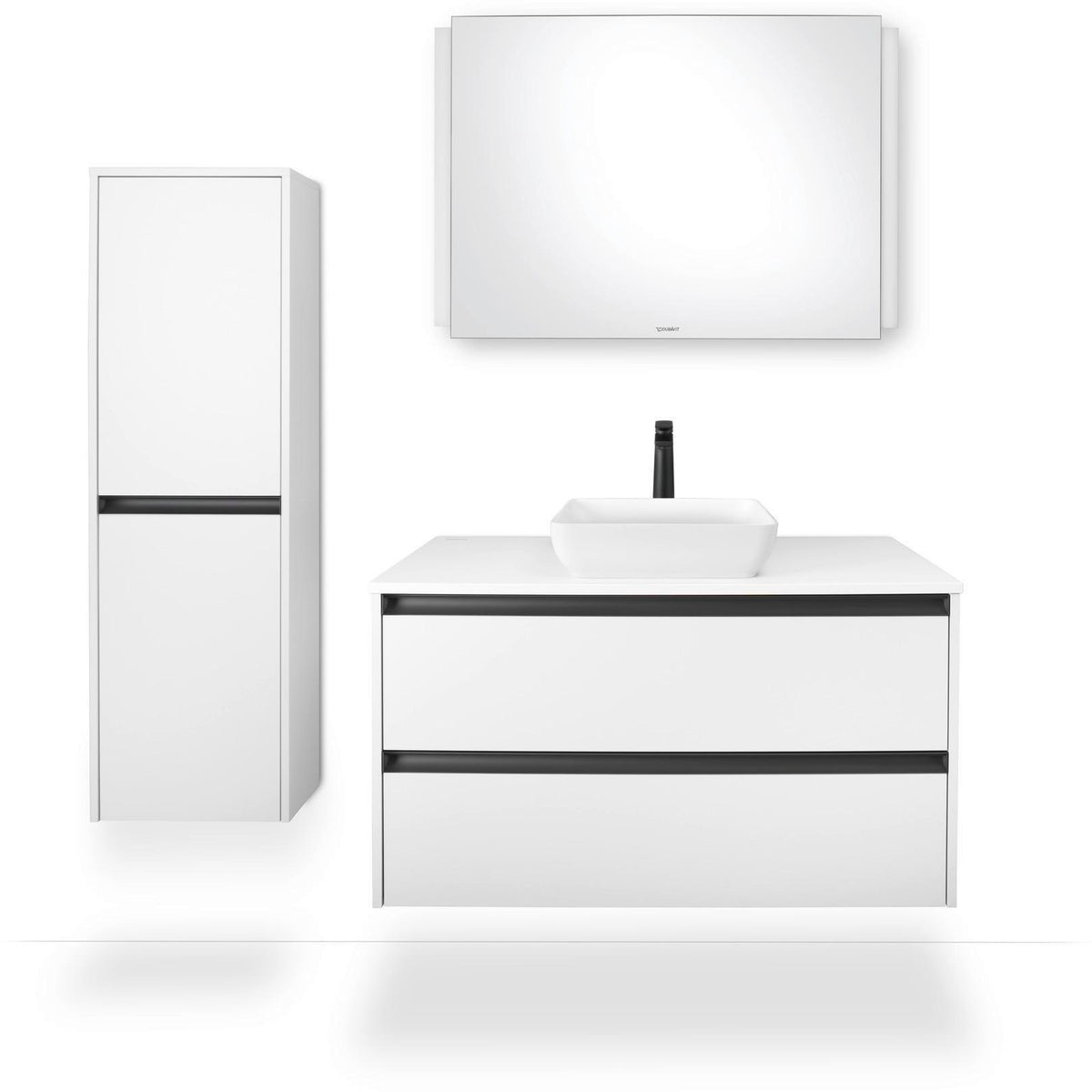 DURAVIT Tulum by Starck Einhebel-Waschtischmischer XL ohne Zugstange, Chrom