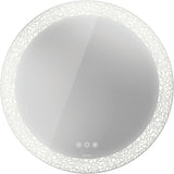 DURAVIT Happy D.2 Spiegel 900x900 mm mit Lichtfeld, Spiegelheizung und berührungsloser Bedienung