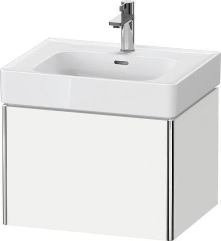 Duravit XSQUARE Waschtischunterbau 584 mm wandhängend mit Auszug – Tast-Senkrecht-Matt