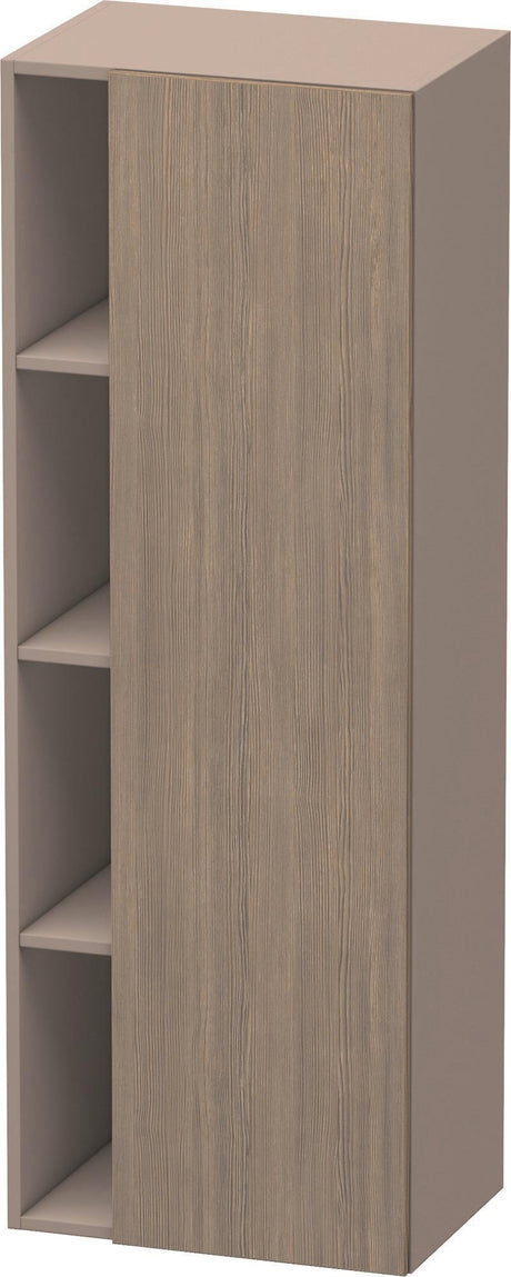 DURAVIT DuraStyle Hochschrank 360x500x1400 mm, 1 Tür links, Eiche Terra/Weiß Matt