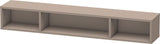 DURAVIT L-Cube Regalelement 800 mm, 3 Fächer, betongrau matt, wandhängend