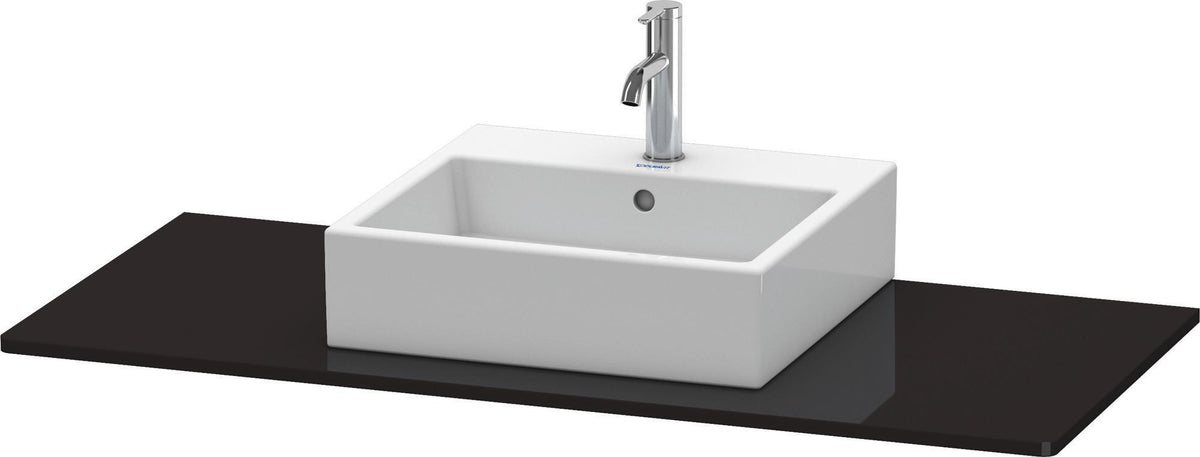 DURAVIT XSquare Konsole 800 mm Weiß Seidenmatt mit Ausschnitt für Waschschüssel