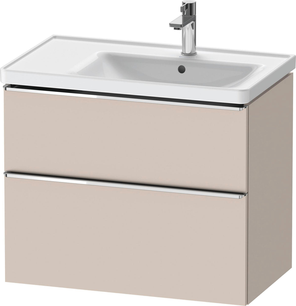 Duravit D-Neo Waschtischunterbau 784 mm Eiche Schwarz Bronze, wandhängend, 1 Auszug