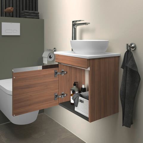 DURAVIT Sivida Aufsatzbecken Set 410x330 mm mit Konsole, weiß, medizinische Ausführung