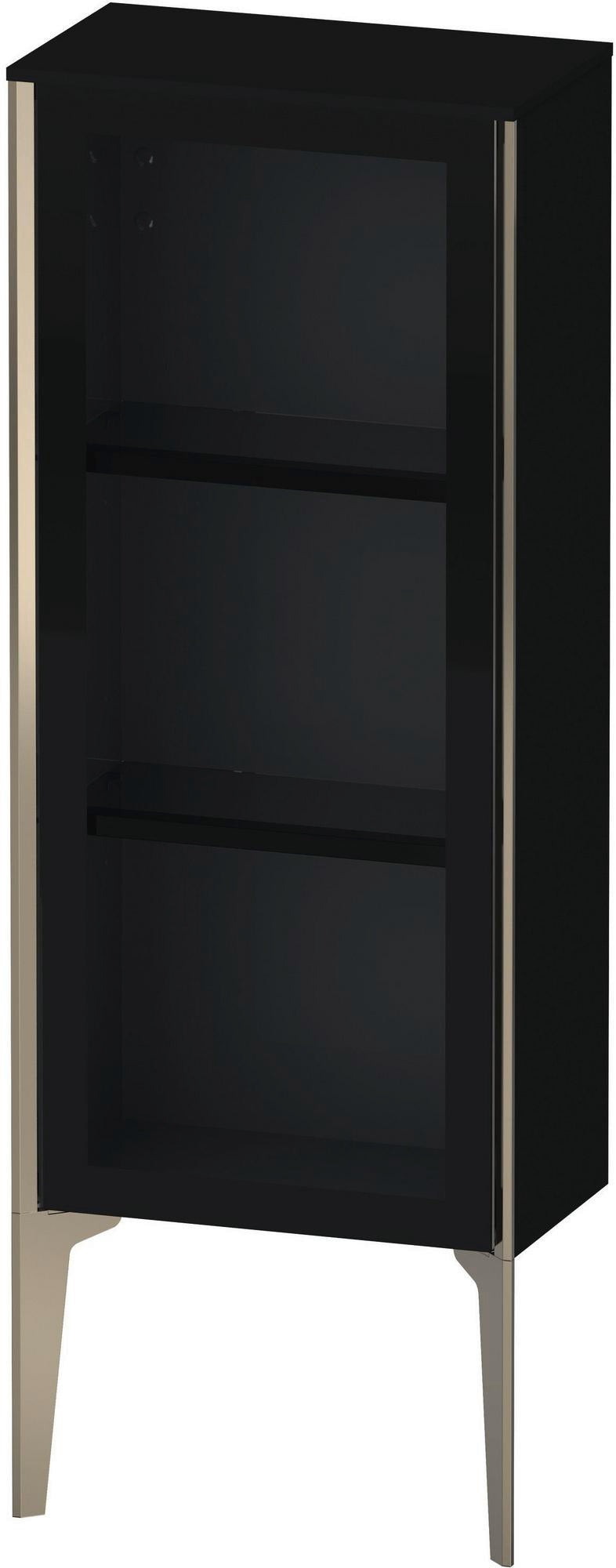 DURAVIT XViu Halbhochschrank 890x400x240 mm, Glastür, dolomiti grey hochglanz