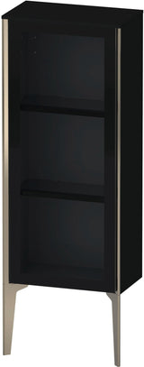 DURAVIT XViu Halbhochschrank 890x400x240 mm, Glastür, dolomiti grey hochglanz