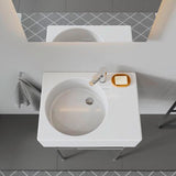 DURAVIT Design Classics Wandwaschtisch 615 mm, Becken links, mit Überlauf, weiß