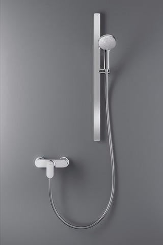 Duravit Handbrause 3-Jet D110 – Soft Rain, Rain & Intense Rain, Chrom Weiß, 110 mm, Antikalk