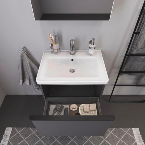Duravit Spiegelschrank Licht & Spiegel 760 mm mit LED-Beleuchtung, Anschlag links