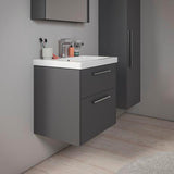 DURAVIT D-Code 2.0 Waschtischunterbau wandhängend 584 mm mit Soft-Close