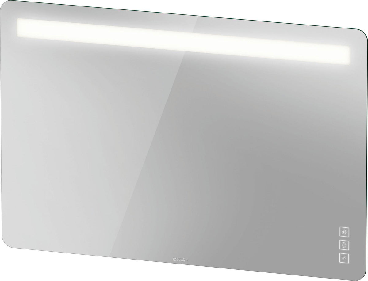 DURAVIT Luv Wandspiegel 500x800 mm mit LED-Beleuchtung, Spiegelheizung und berührungsloser Bedienung