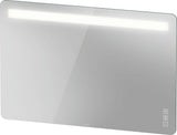 DURAVIT Luv Wandspiegel 500x800 mm mit LED-Beleuchtung, Spiegelheizung und berührungsloser Bedienung